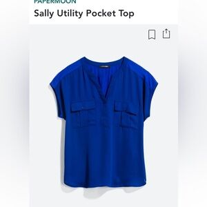 Papermoon Blue Blouse